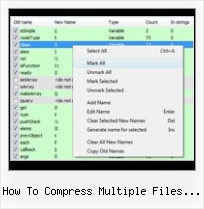 Javascript Compress Code how to compress multiple files yui compressor