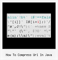 Encode Js On Fly how to compress url in java