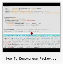 Build Jsmin C On Linux how to decompress packer javascript