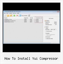 Javascript Quot Decode how to install yui compressor