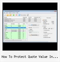 Html Compression how to protect quote value in javascript
