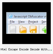 Javascript Minifier Combine html escape encode decode with hex values link