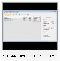 Yui Compressor Html html javascript pack files free
