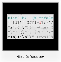 Javascript Obfuscate Cookie html obfuscator