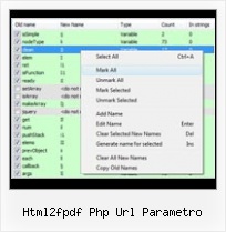 Scriptmixer Base64 html2fpdf php url parametro