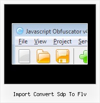 Javascript Protector import convert sdp to flv