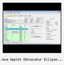Pack Javascript java applet obfuscator eclipse site informer com
