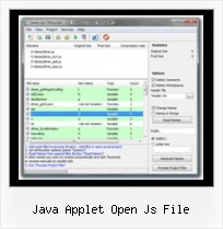 Encoder Js File Php java applet open js file