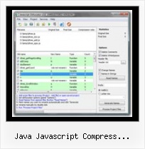 Eclipse Javascript Obfuscator java javascript compress decompress