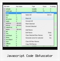 Online Compress Obfuscation Minify Js javascript code obfuscator