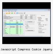 Javascript Encode javascript compress cookie jquery