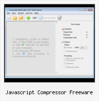 Js Encoder javascript compressor freeware