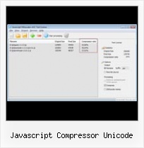 Urlencode Javascript Demo javascript compressor unicode