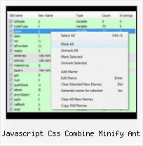 Javascript Compress Query String javascript css combine minify ant