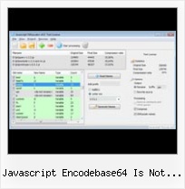 Yui Compressor Syntax Error javascript encodebase64 is not defined