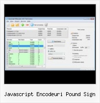 Reverse Minify Js javascript encodeuri pound sign