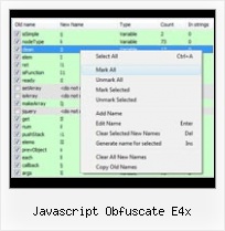 Javascript Encoder Guillemet Et Quote javascript obfuscate e4x