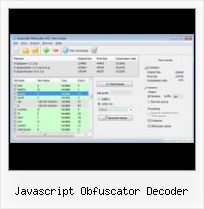 Packer Decode javascript obfuscator decoder