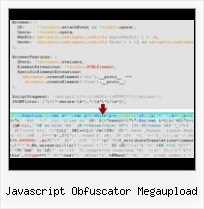 Yuicompressor Exr javascript obfuscator megaupload
