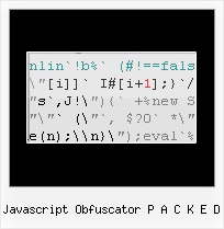 Css Minifier Jar javascript obfuscator p a c k e d