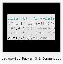 Obfuscate Urls Free javascript packer 3 1 command line version