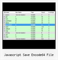 Packer Decode javascript save encode64 file