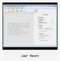 Javascript Perl Compressor jawr maven