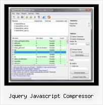 Cssmin Jsmin jquery javascript compressor