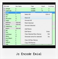 Javascript Obfuscate E4x js encode emial