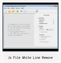 Yui Png Compressor js file white line remove