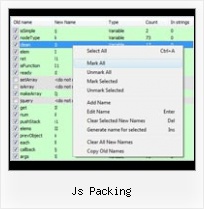 Jammit Embed Assets js packing