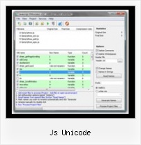 Javascript Encode Functions js unicode