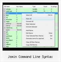 Javascript Obfuscator Wiki jsmin command line syntax