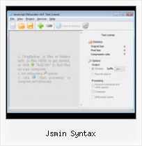 Asp Net Encode Text Json jsmin syntax