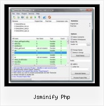 Live Jsmin jsminify php