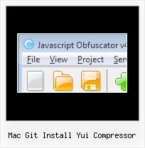 C Javascript Obfuscator mac git install yui compressor