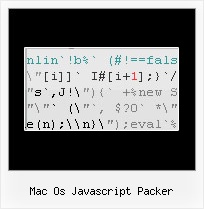 Javascript Obfuscator Reverse mac os javascript packer