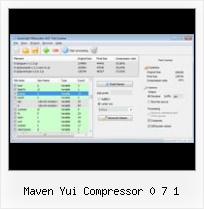 Jsmin Server Side maven yui compressor 0 7 1