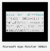 Decoder For Dean Edward S Packer microsoft ajax minifier x64bit