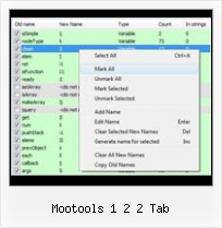 Encode Json Javascript mootools 1 2 2 tab