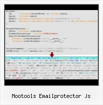 Javascript Minifier For Windows mootools emailprotector js