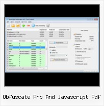 Javascript Minifier Extjs obfuscate php and javascript pdf