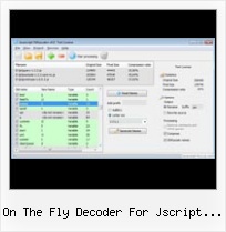 Dean Edwards Javascript Packer Algorithm on the fly decoder for jscript encode