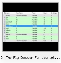 Maven Yui Compressor on the fly decoder for jscript encode