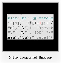 Found An Undeclared Symbol onlie javascript encoder