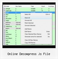 Auto Code Minifier Bundle Textmate online decompress js file