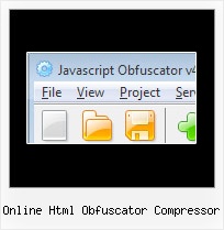 Jscript Obfuscate online html obfuscator compressor