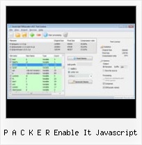 Yui Compressor Maven Mojo p a c k e r enable it javascript