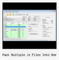 Eclipse Javascript Compress pack multiple js files into one