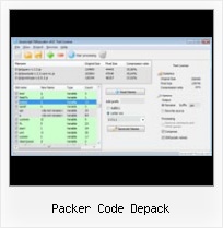 Javascriptpacker Php packer code depack